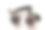 金属蒸汽朋克眼镜，谷歌白色背景，特写素材图片