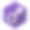 白人男性的性别符号图标孤立与长影子。紫色的六角按钮。矢量图素材图片