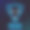 蓝色发光的霓虹灯线猎犬图标孤立在黑色的背景。色彩斑斓的轮廓的概念。矢量图素材图片