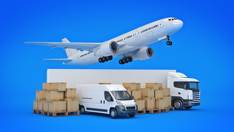 世界范围的货物运输理念。图片下载