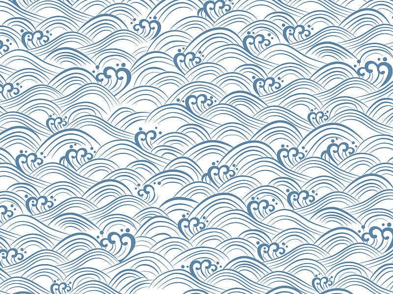 波のパターン背景图片下载